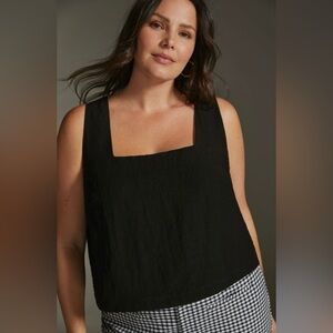 Anthropologie x Porridge Linen Tank - size SP NWT COPY